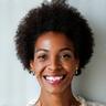 Smiling woman in her late 40s, Helen P.
