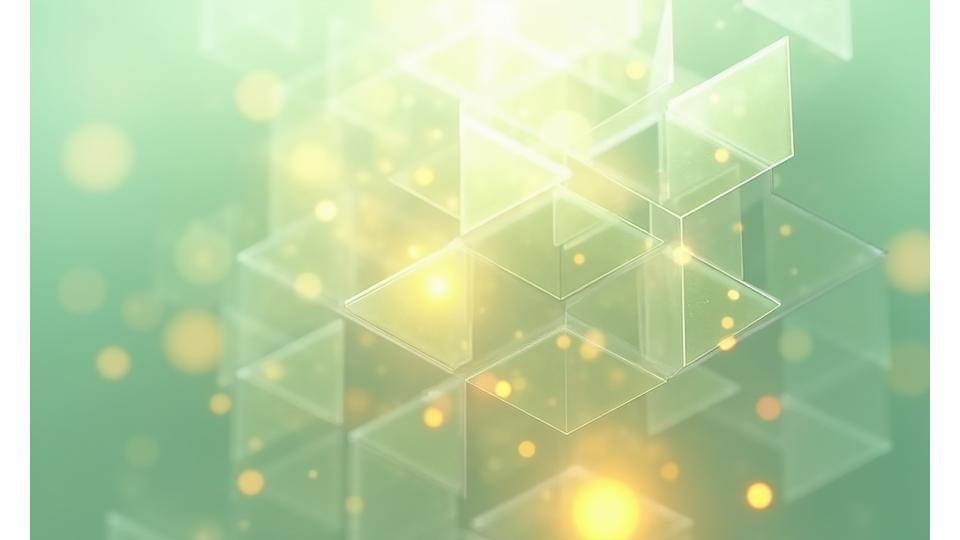 Abstract representation of legal framework and trusted agreements with subtle green and orange tones
