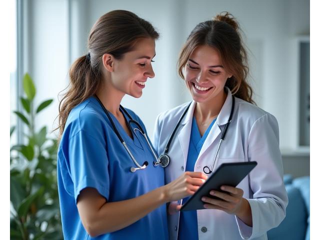 A midlife woman consulting with a compassionate female doctor, reviewing health charts, symbolizing proactive health management and preventative care.